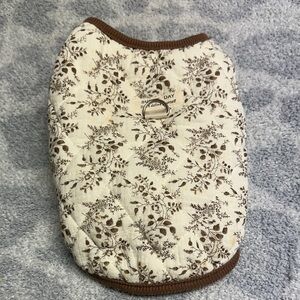 Size m Floral Patterned dog Sweater